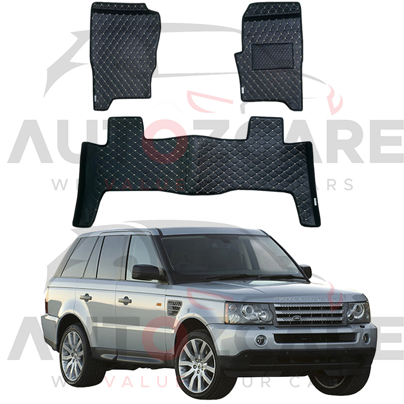 Range Rover Sport 7D Floor Mat ( Flat Style ) 3PCS - Model 2005-2013