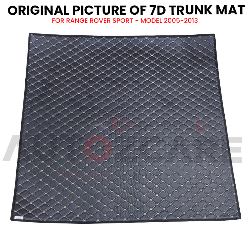 Range Rover Sport 7D Custom Car Trunk Mat - Model 2005-2013