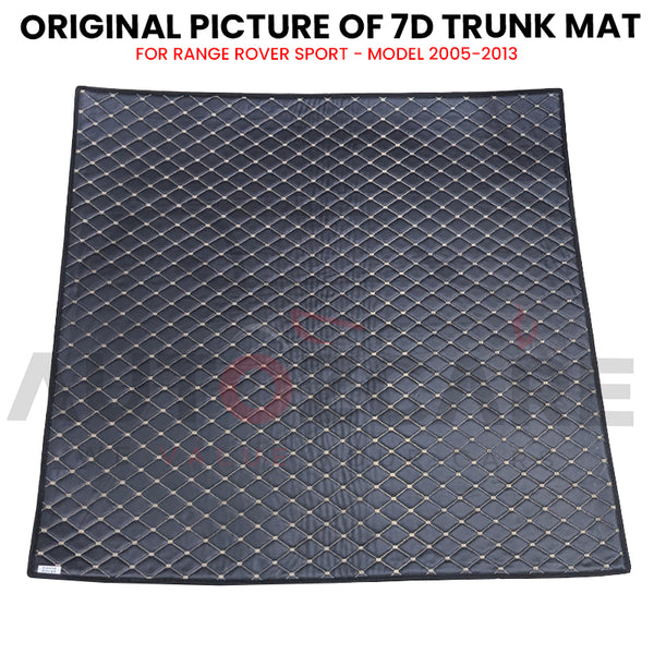 Range Rover Sport 7D Custom Car Trunk Mat - Model 2005-2013