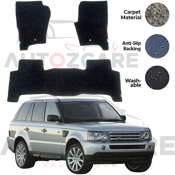 Range Rover Sport Fitting Carpet Floor Mat 3PCS - Model 2005-2013