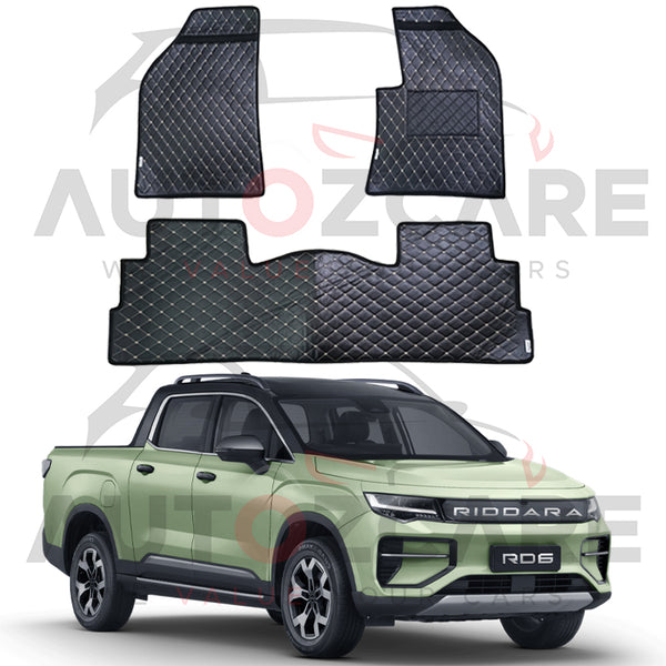 Riddara RD6 7D Floor Mat (Flat Style) 3PCS - Model 2025-2026