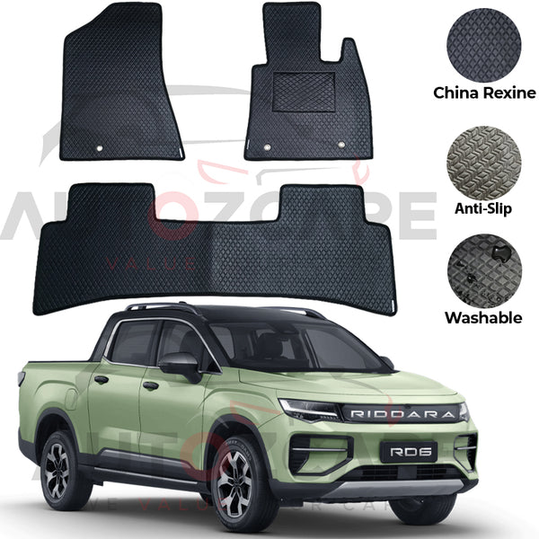 Riddara RD6 China Rexine Floor Mat 3PCS - Model 2025-2026