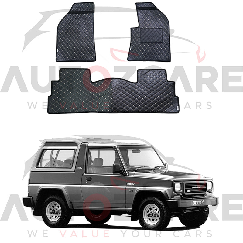 Daihatsu Rocky 7D Floor Mats (Flat Style) - Model 1988-1998