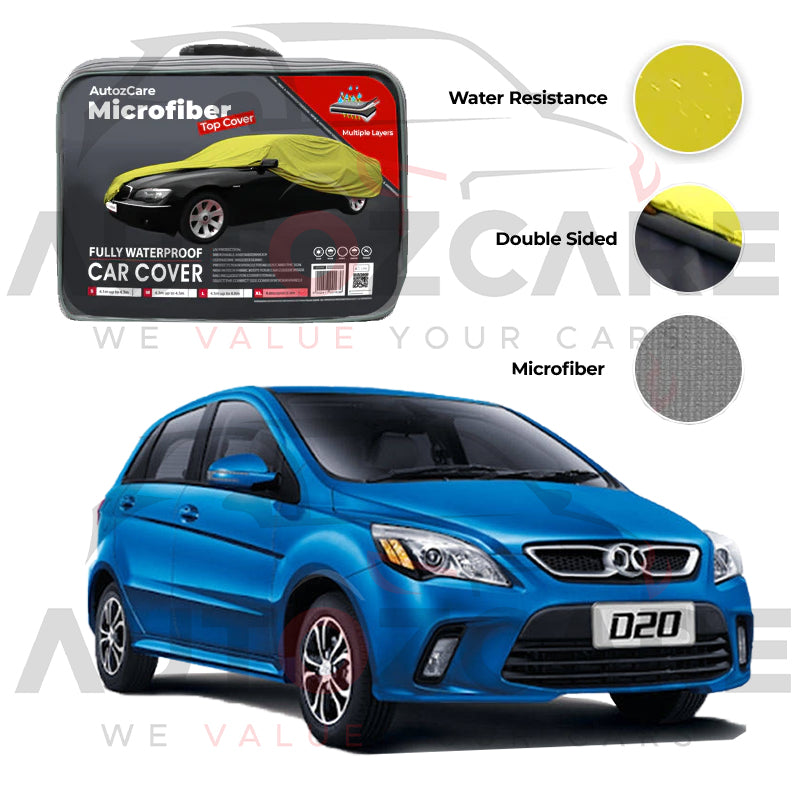 BAIC Senova D20 Microfiber Car Top Cover - Model 2022-2025