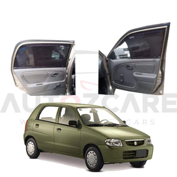 Suzuki Alto 5th Customize Car Curtain | Slidable Curtain Model 2000 - 2017