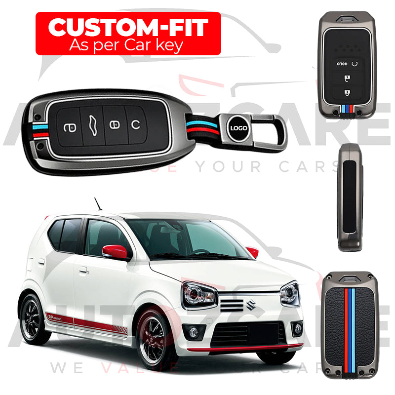 Suzuki Alto Japanese Remote Key Cover with Keychain - Model 2014-2025