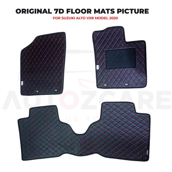Suzuki Alto 7D Floor Mat ( Flat Style ) - Model 2019-2024