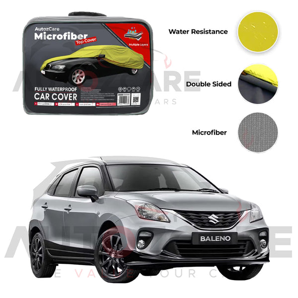 Suzuki Baleno Microfiber Car Top Cover - 2015-2022