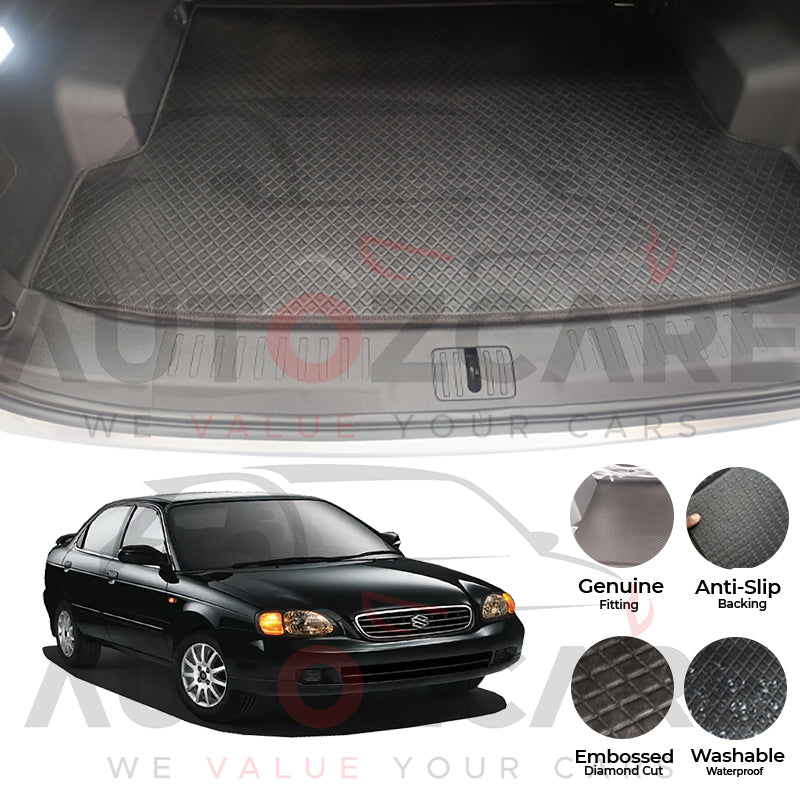 Suzuki Baleno China Rexine Custom-Size Trunk Mat - Model 1998-2005