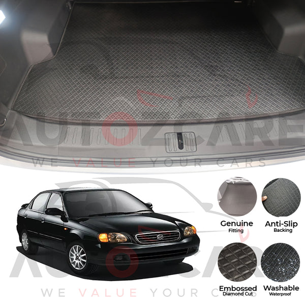 Suzuki Baleno China Rexine Custom-Size Trunk Mat - Model 1998-2005