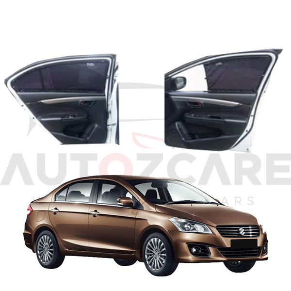 Suzuki Ciaz 1st Customize Car Curtain | Slidable Curtain Model 2014 - 2019