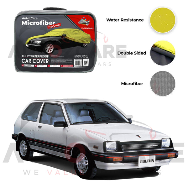 Suzuki Cultus Microfiber Car Top Cover - 1983-1988
