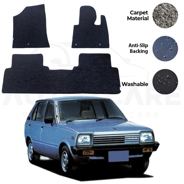 Suzuki FX Genuine Fitting Carpet Floor Mat 3PCS - Model 1980-1991