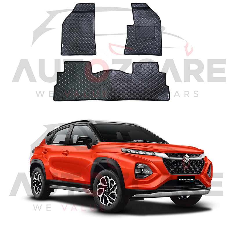 Suzuki Fronx 7D Floor Mat (Flat Style) 3PCS - Model 2026