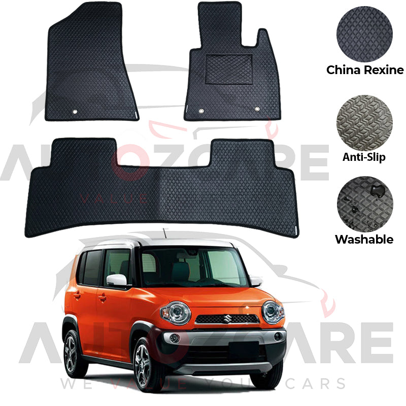 Suzuki Hustler China Rexine Floor Mat 3PCS - Model 2014-2020