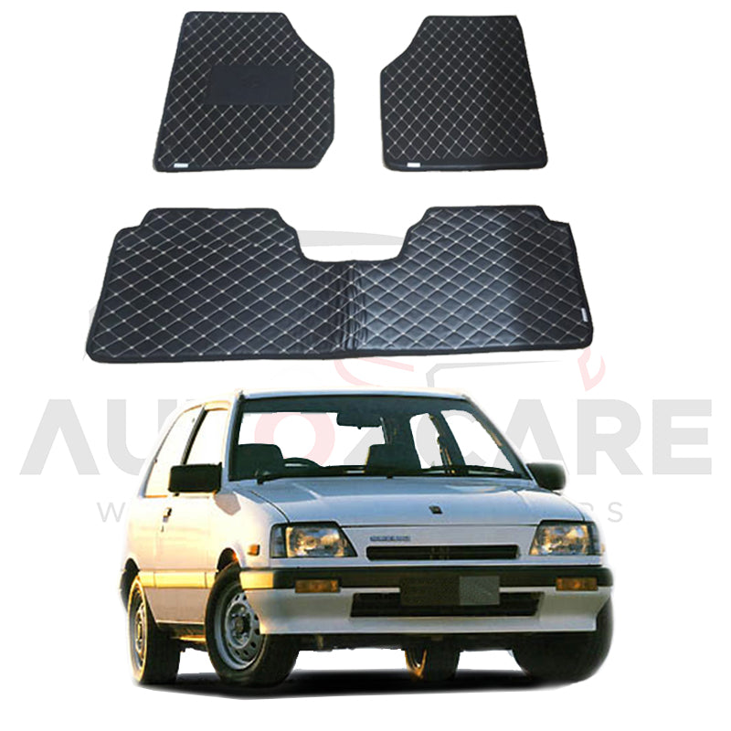 Suzuki Khyber 7D Floor Mat ( Flat Style ) - Model 1990-1999