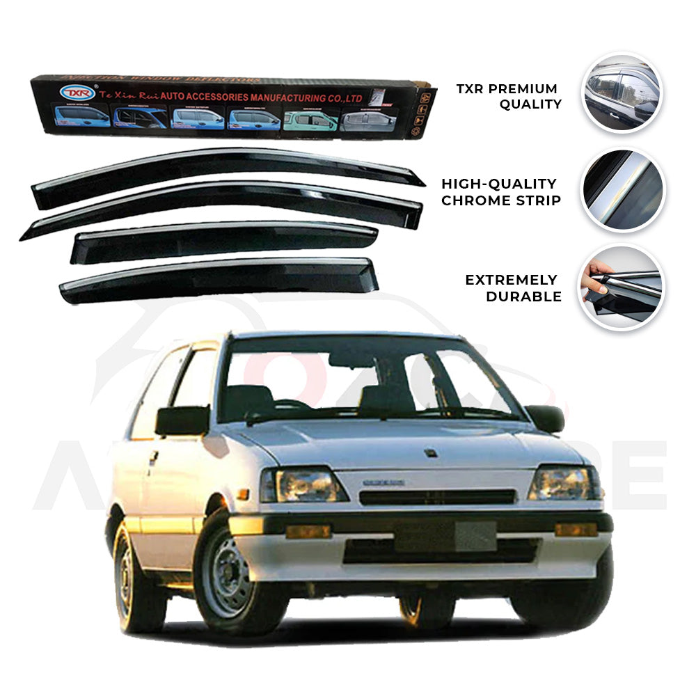 Suzuki Khyber TXR press sun visor with chrome model 1990-1999 - AutozCare Pakistan