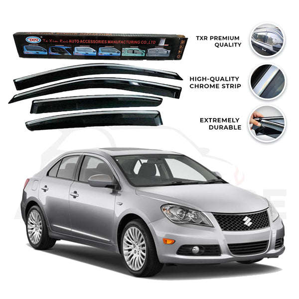 Suzuki Kizashi TXR Air press sun visor with chrome model 2015-2018 - AutozCare Pakistan