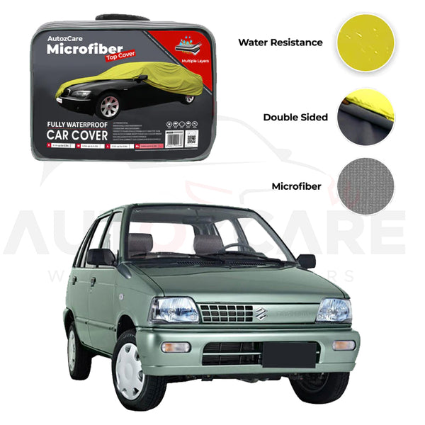 Suzuki Mehran Microfiber Car Top Cover - Model 1988-2009