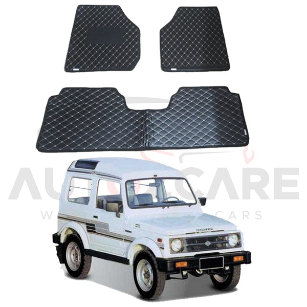 Suzuki Potohar 7D Floor Mat ( Flat Style ) - Model 1985-2003 - AutozCare Pakistan