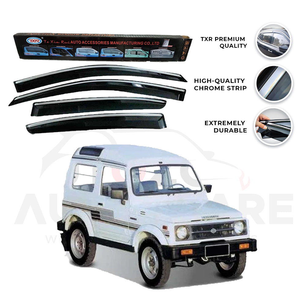 Suzuki Potohar TXR Air press sun visor with chrome model 1985-2003 - AutozCare Pakistan