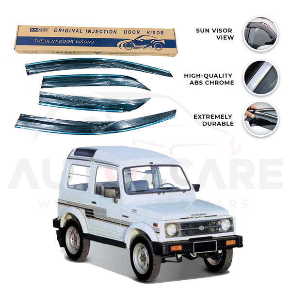 Suzuki Potohar Air press sun visor with chrome model 1985-2003 - AutozCare Pakistan