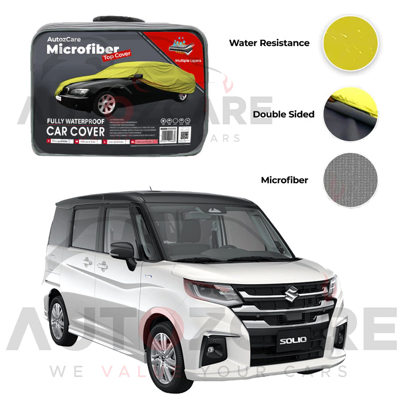 Suzuki Solio Microfiber Car Top Cover - Model 2020-2026
