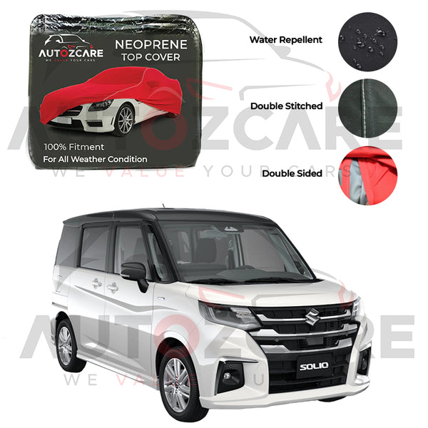 Suzuki Solio Neoprene Top Cover - Model 2020-2026
