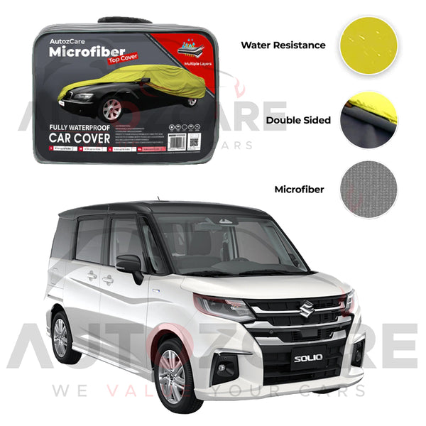 Suzuki Solio Microfiber Car Top Cover - Model 2020-2026