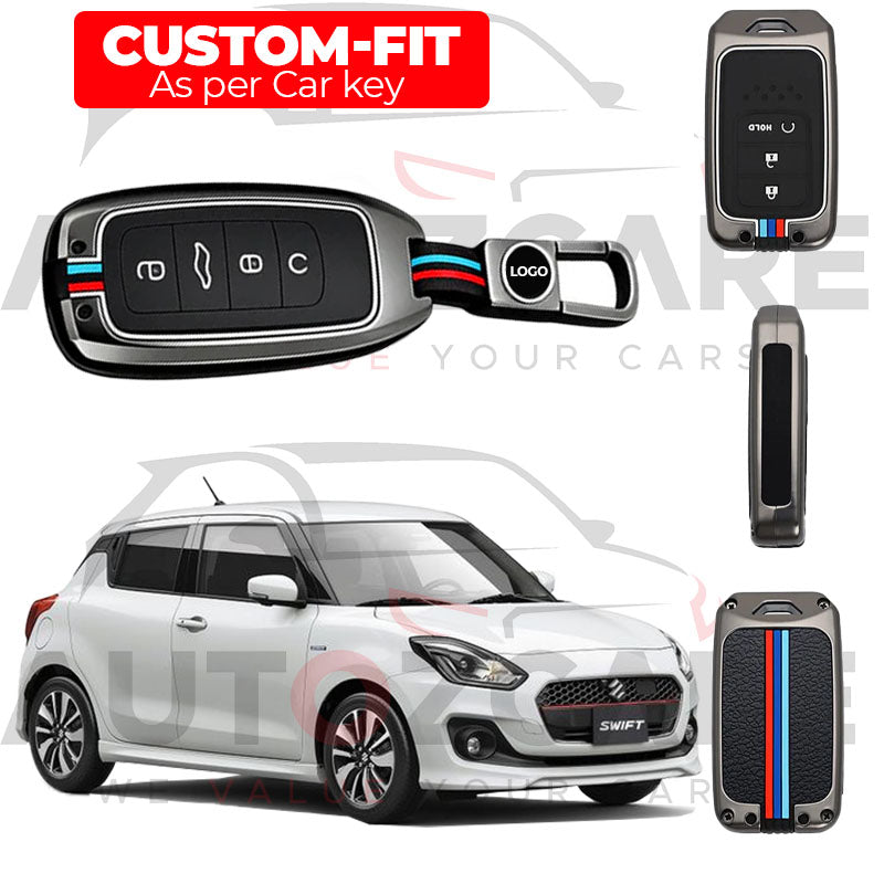 Suzuki Swift Remote Key Cover with Keychain - Model 2022-2025