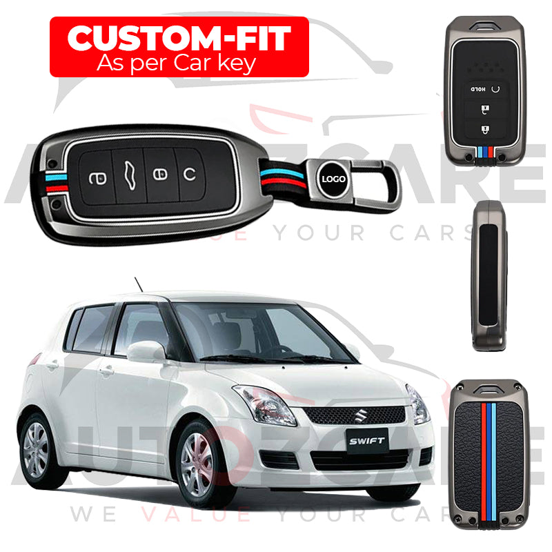 Suzuki Swift Remote Key Cover with Keychain - Model 2010-2021
