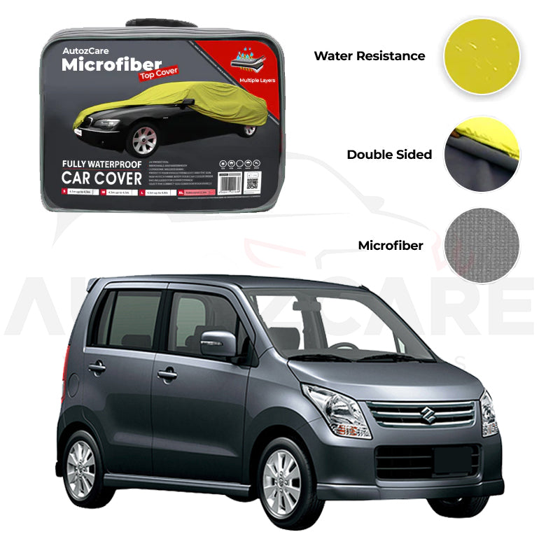 Suzuki Wagon-R Microfiber Car Top Cover - Model 2008-2012