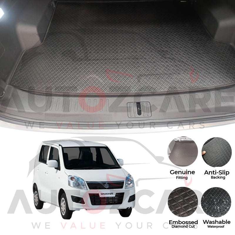 Suzuki Wagon R China Rexine Custom-Size Trunk Mat - Model 2014-2025