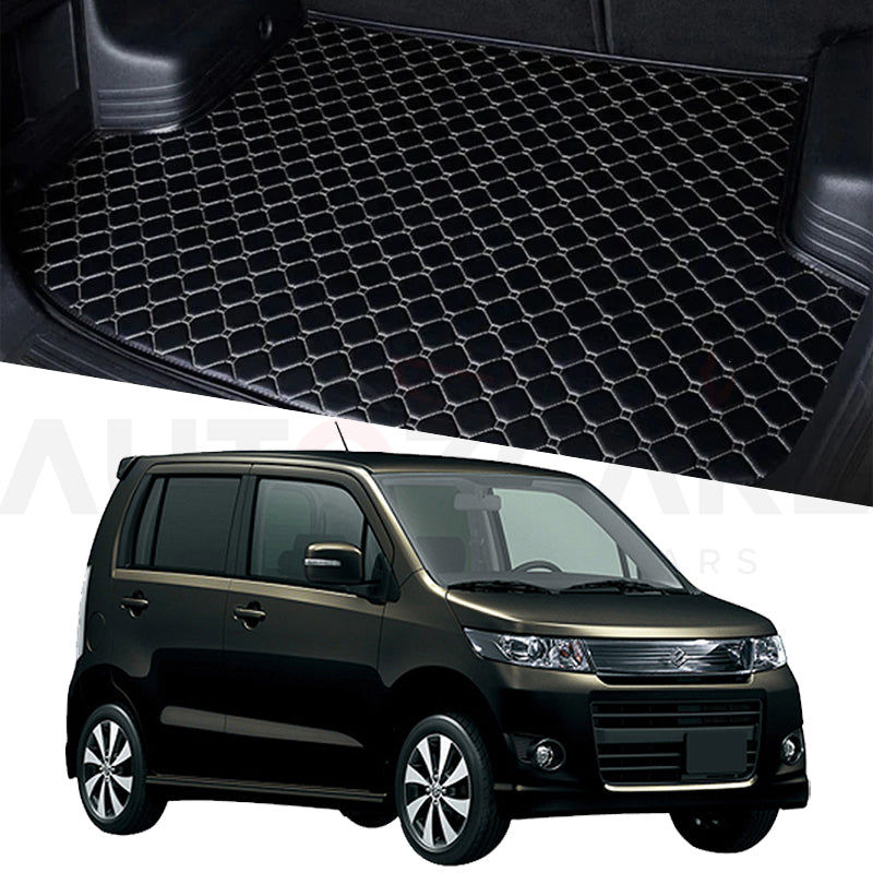 Suzuki Wagon R Stingray 7D Custom Car Trunk Mat - Model 2012-2018 - AutozCare Pakistan