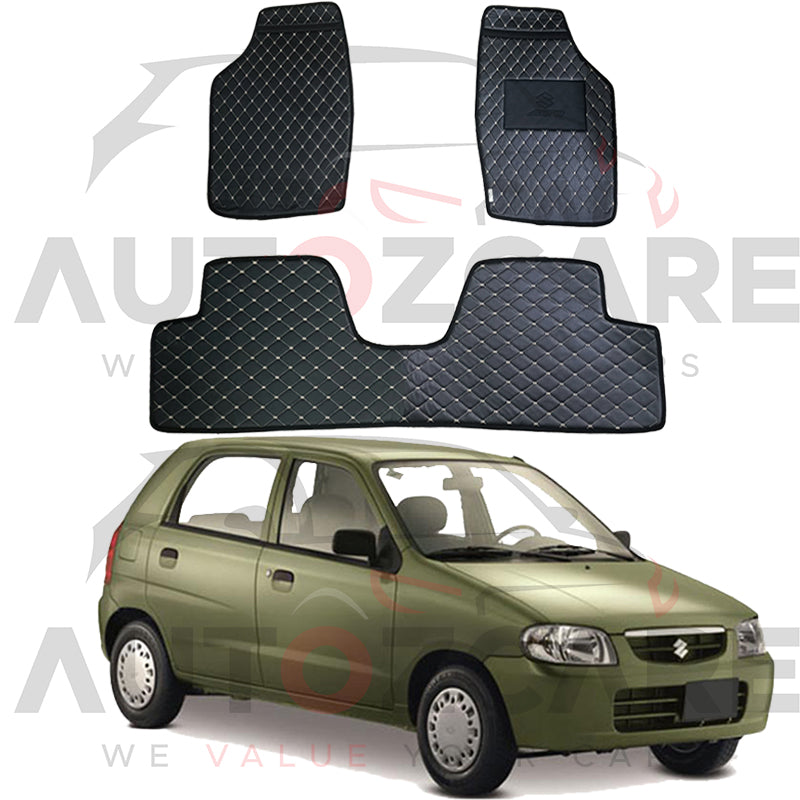 Suzuki Alto 7D Floor Mat ( Flat Style ) - Model 2000-2003