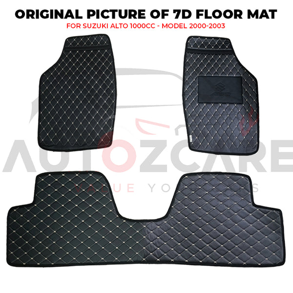 Suzuki Alto 7D Floor Mat ( Flat Style ) - Model 2000-2003