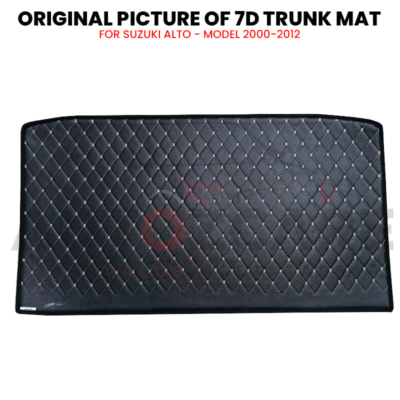 Suzuki Alto 7D Custom Car Trunk Mat - Model 2000-2012