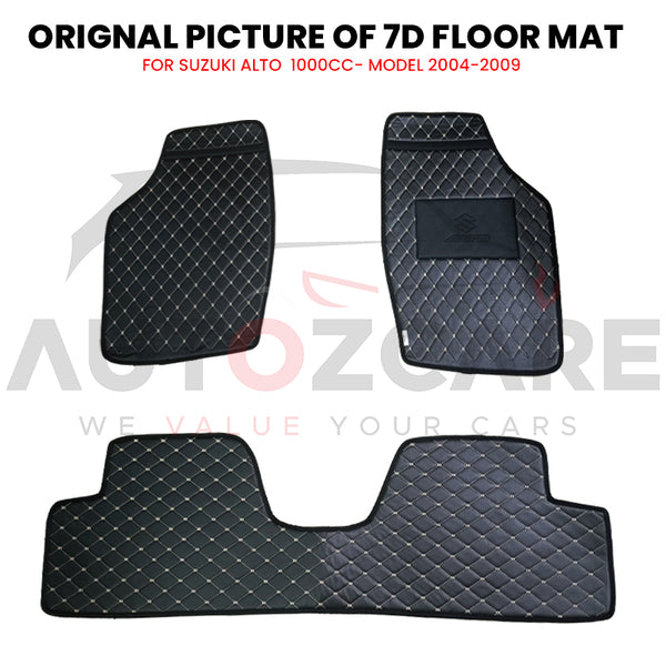 Suzuki Alto 7D Floor Mat ( Flat Style ) - Model 2004-2009