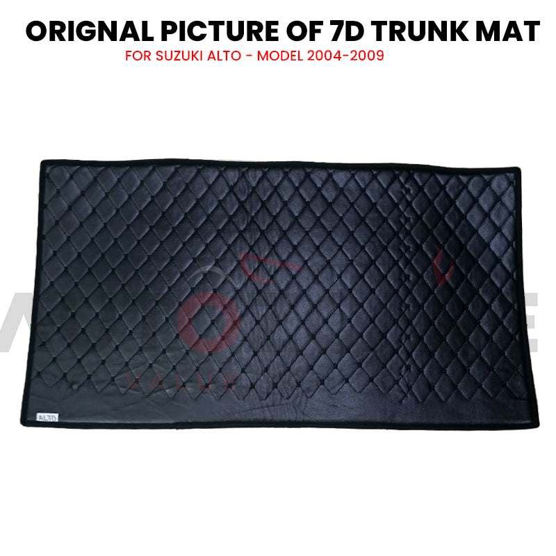 Suzuki Alto 7D Custom Car Trunk Mat - Model 2004-2009