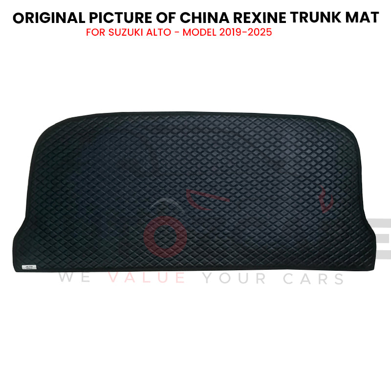 Suzuki Alto China Rexine Custom-Size Trunk Mat - Model 2019-2025