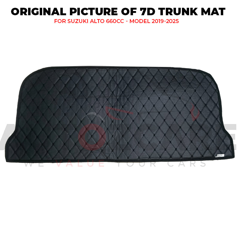 Suzuki Alto 7D Custom Car Trunk Mat - Model 2019-2025