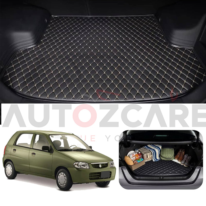 Suzuki Alto 7D Custom Car Trunk Mat - Model 2000-2012