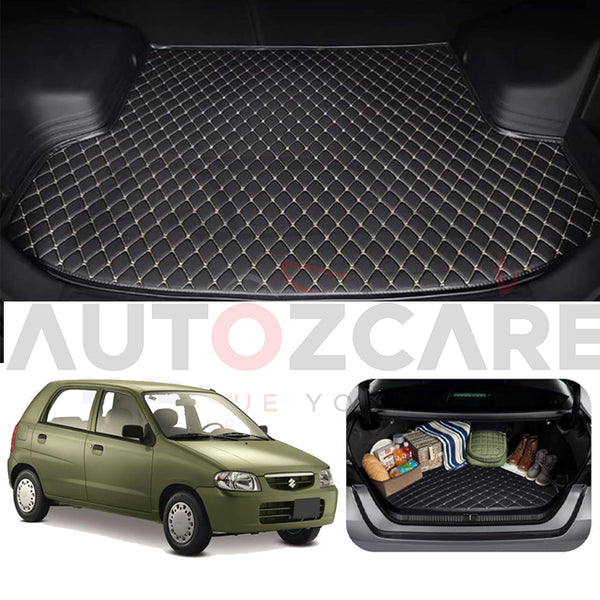 Suzuki Alto 7D Custom Car Trunk Mat - Model 2000-2012