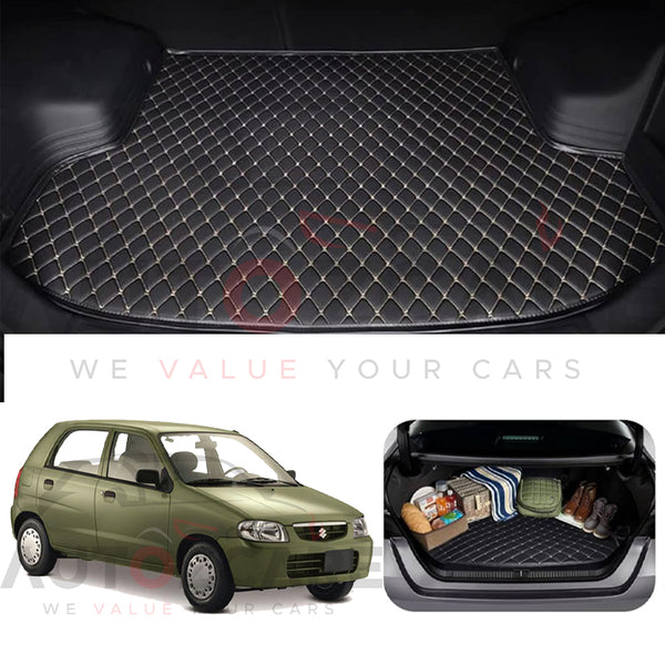 Suzuki Alto 7D Custom Car Trunk Mat - Model 2000-2012