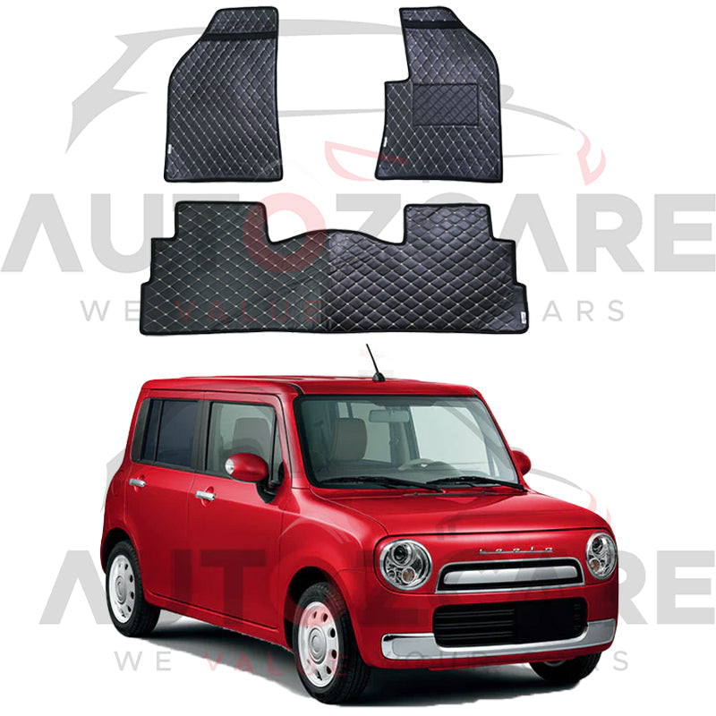 Suzuki Alto Lapin 7D Floor Mat ( Flat Style ) - Model 2015-2025