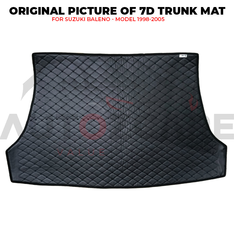 Suzuki Baleno 7D Trunk mat - Model 1998-2005