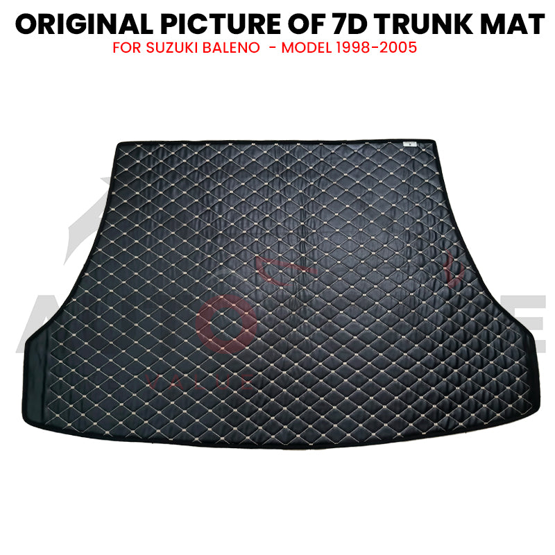 Suzuki Baleno 7D Trunk mat - Model 1998-2005