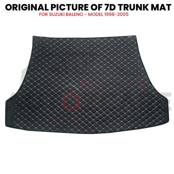 Suzuki Baleno 7D Trunk mat - Model 1998-2005