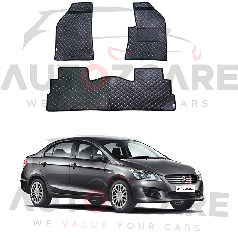 Suzuki Ciaz 7D Floor Mat ( Flat Style ) - Model 2017-2020