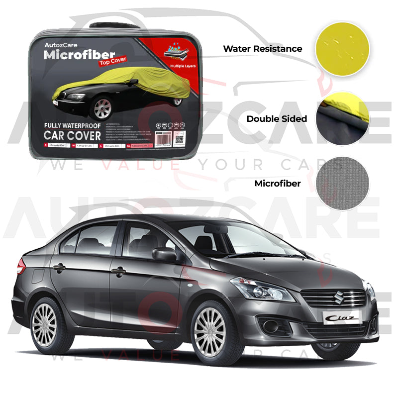 Suzuki Ciaz Microfiber Car Top Cover - Model 2017-2020